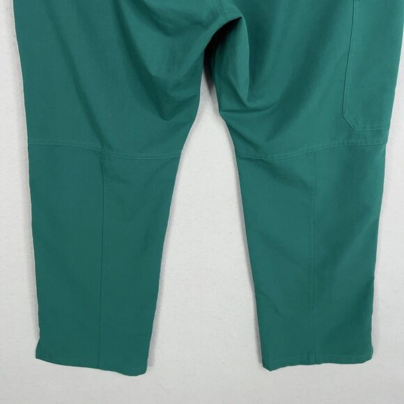 Figs Pants Womens XL Petite Green Yola Scrub Cargo Tech Minimal Utility Nurse - Picture 8 of 14
